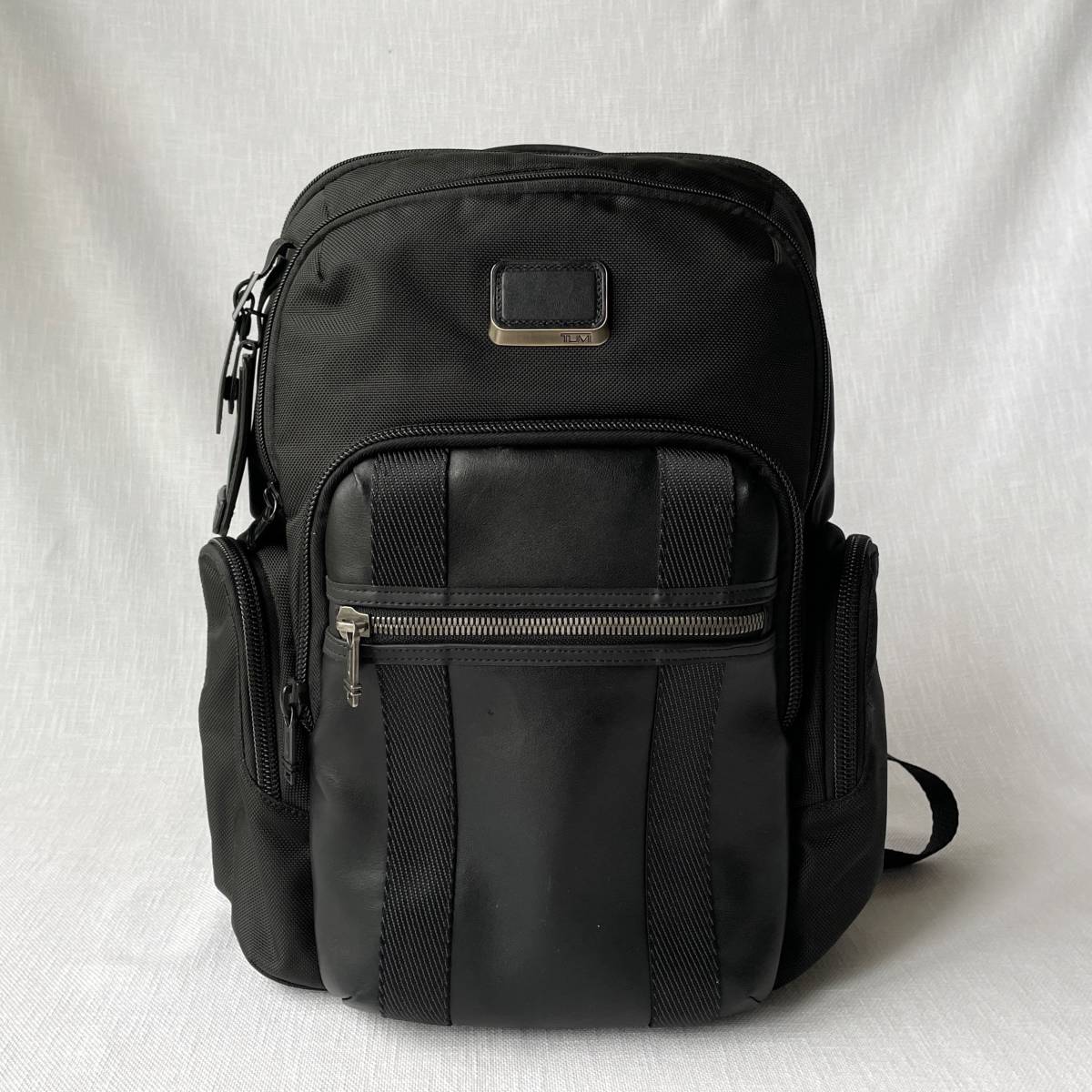 TUMIトゥミ 232681Dレザー×ナイロンリュックバックパック ブラック黒