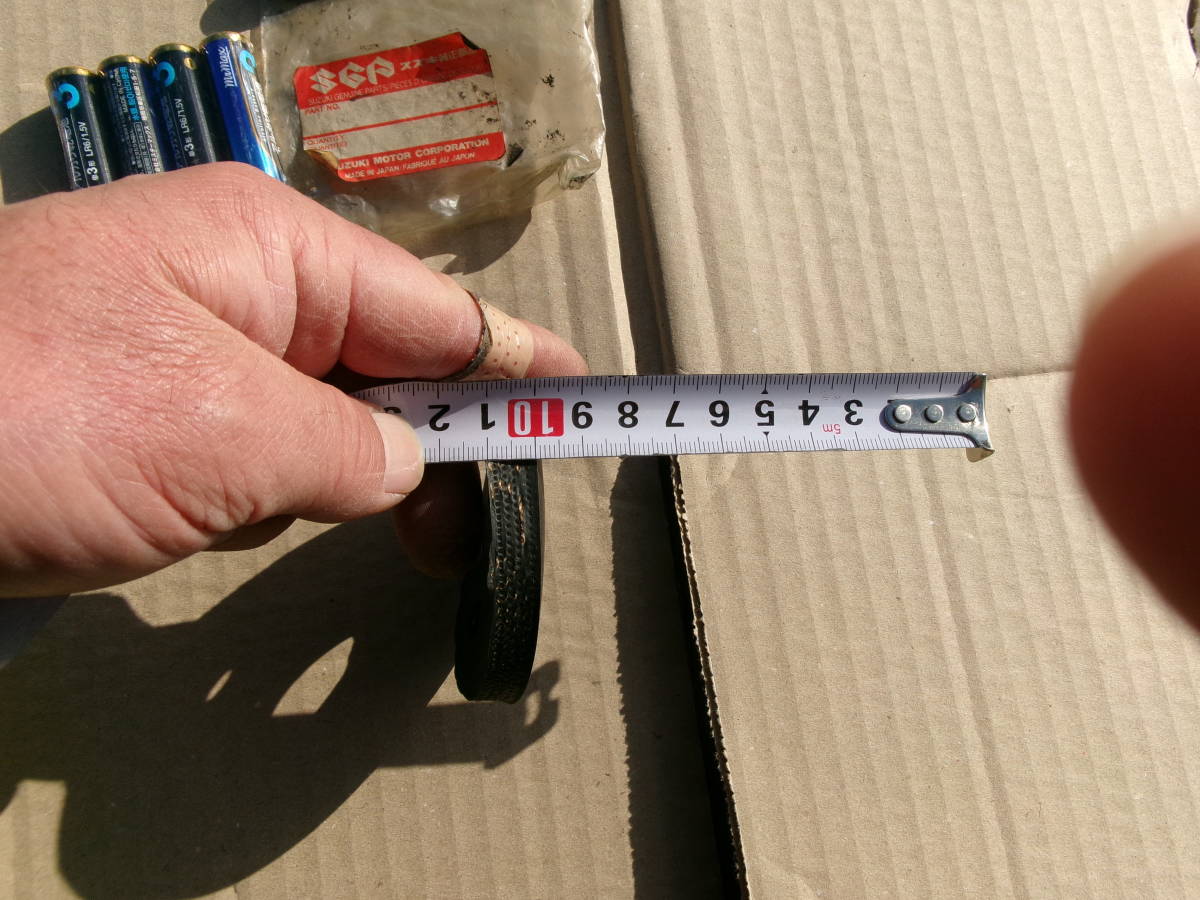 当時物 旧車 スズキ純正品 品番消え 適合不明 ステアリングラバー