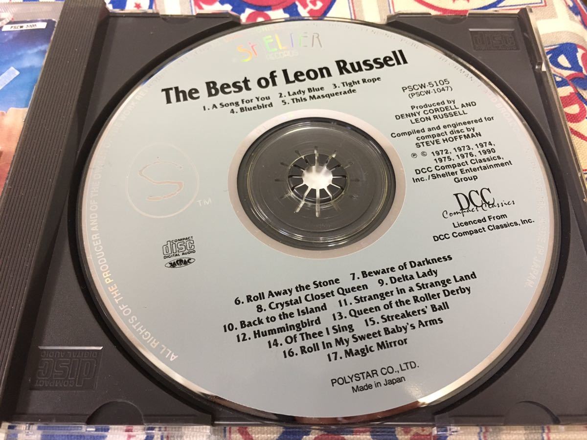 Leon Russell★中古CD国内盤帯付「レオン・ラッセル～ベスト」_画像3