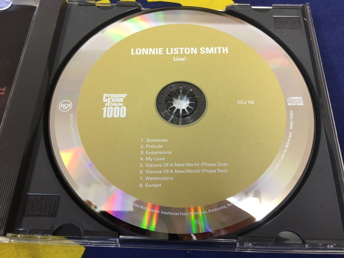 Lonnie Liston Smith★中古CD国内盤「ロニー・リストン・スミス～ライヴ!入魂」_画像3