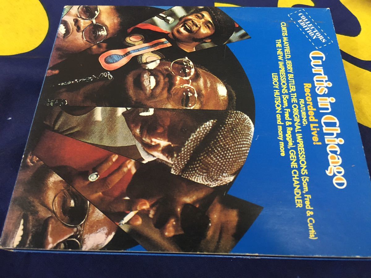 Curtis Mayfield★中古CD国内盤デジパック仕様「カーティス・メイフィールド～カーティス・イン・シカゴ」_画像1