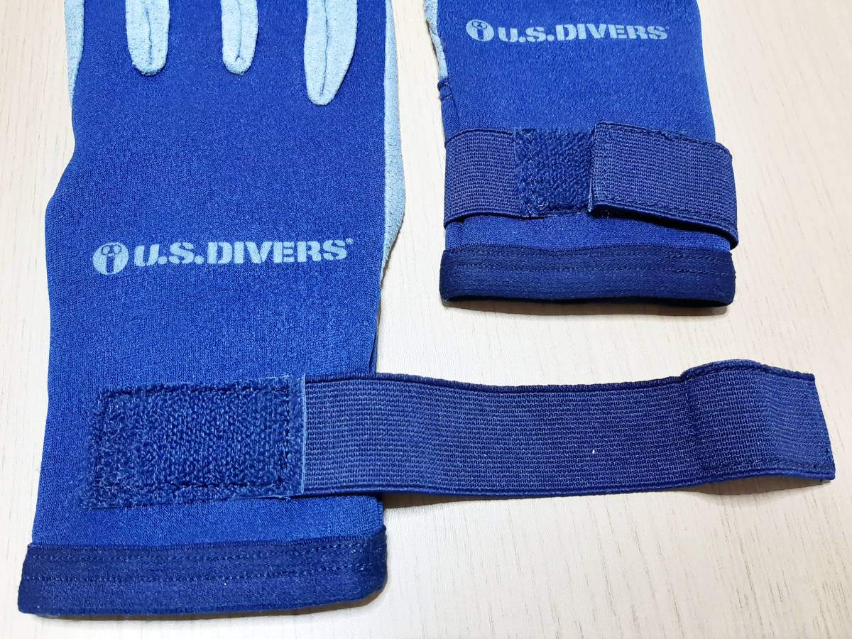 U.S. DIVERS 【新品未使用品】 グローブ 3シーズン Sサイズ 長期保管品 ネイビー_画像4