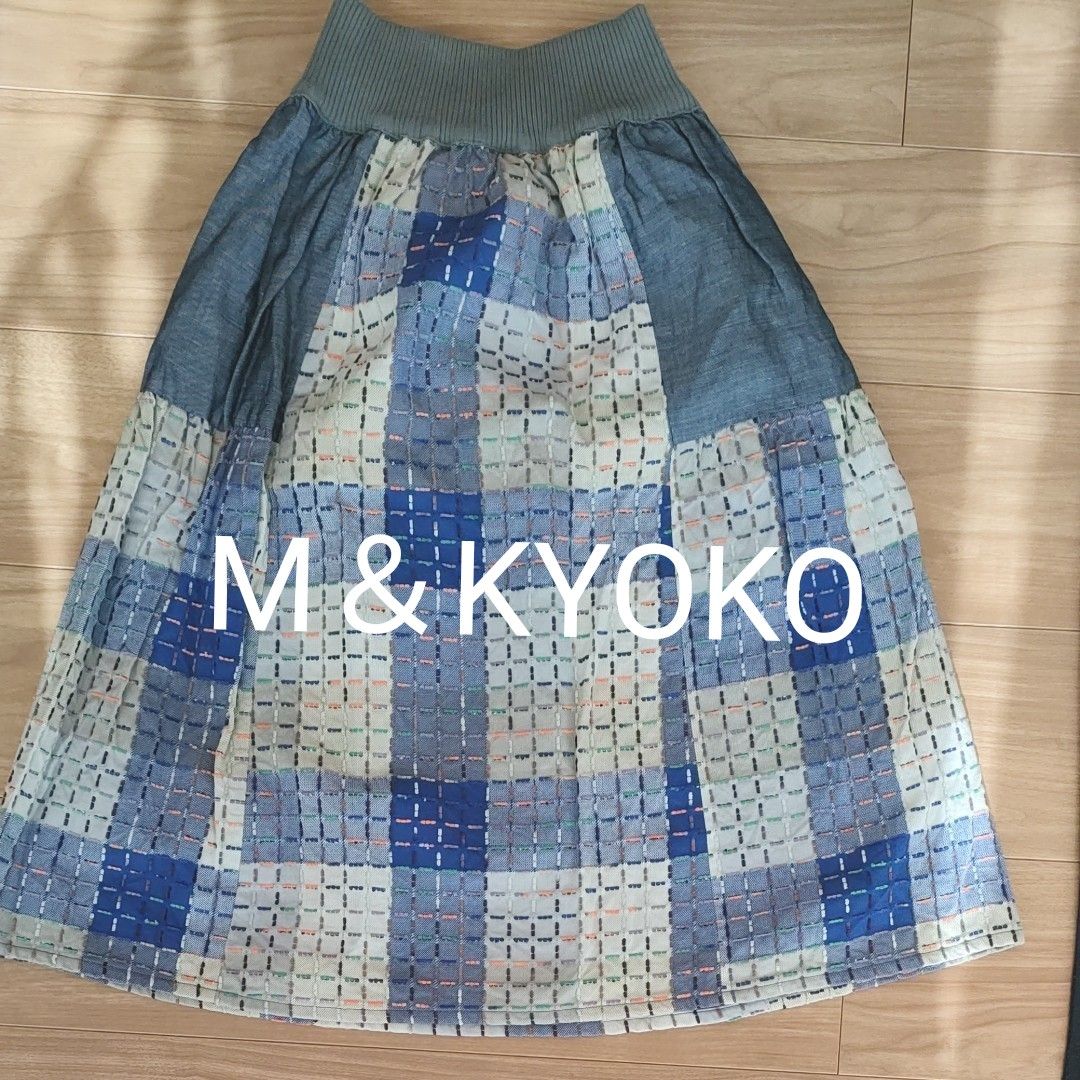 M＆KYOKO スカート コットン94％ 美品｜PayPayフリマ