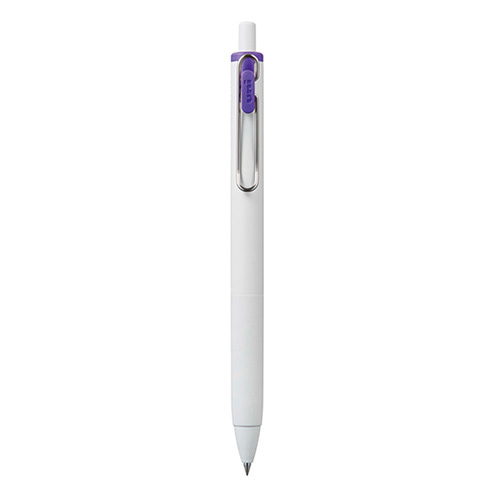 4902778260968 ユニボールＯＮＥ038バイオレット 筆記具 ボールペン・複合筆記具 ゲル（ジェル）インクボールペン 三菱鉛筆 UMNS3_画像1