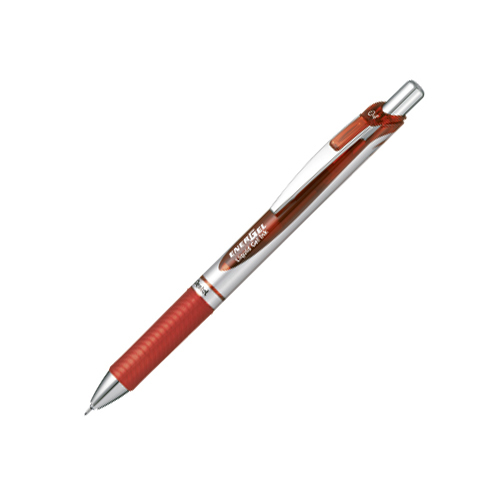 4902506305046 Energel Knock Тип 0,4 мм Красный пишущий инструмент Шариковая ручка / Составной пишущий инструмент Гель (гель) Чернила Шариковая ручка Pentel BLN7