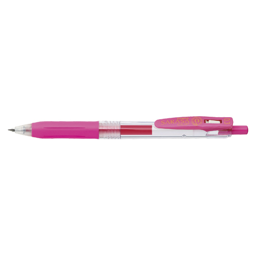 4901681223879 サラサクリップ0．3　ピンク 筆記具 ボールペン・複合筆記具 ゲル（ジェル）インクボールペン ゼブラ JJH15-P_画像1