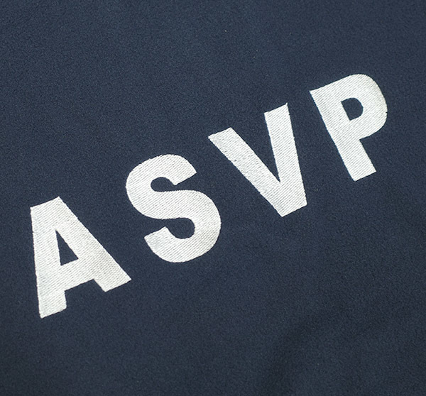 ●フランス ASVP フリース プルオーバーシャツ ネイビー S デッドストック§lovev§st§d148実物ミリタリー未使用品_画像5