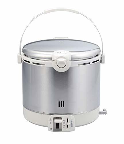 パロマ ガス炊飯器 PR-18EF (2～10合炊き)【プロパンガス(LPG) 用】 ホワイト 高さ282×幅300×奥行322