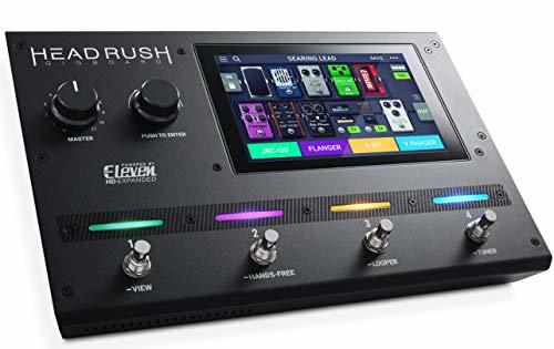 HeadRush GigBoard ギターFXとアンプモデリングプロセッサー【Eleven HD Expanded DSPソフトウェア、7インチタッチパ (中古品)