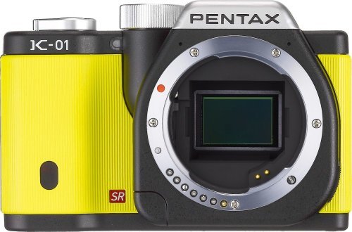 Pentax K-01 Mirrorless Digital Camera, Yellow (Body only) by Pent