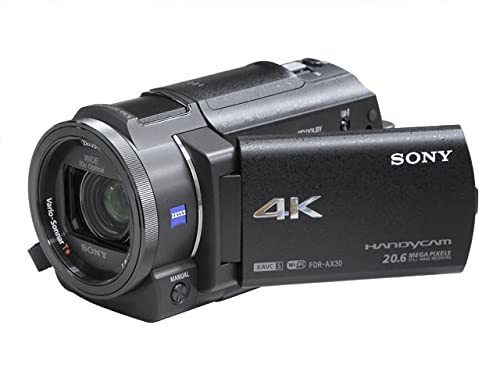 SONY 4Kビデオカメラ Handycam FDR-AX30 ブラック 光学10倍 FDR-AX30-B(品) - 0