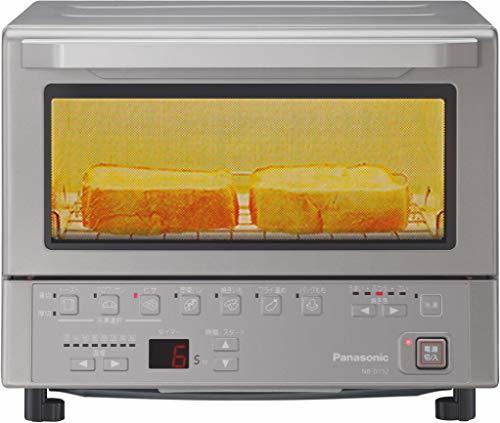 パナソニック コンパクトオーブン トースト焼き加減自動調整 8段階温度調節 シルバー NB-DT52-S(中古品)