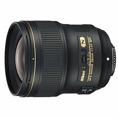 Nikon 単焦点レンズ AF-S NIKKOR 28? f/1.4E ED フルサイズ対応(品)