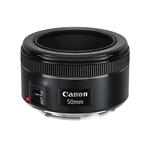 Canon 単焦点レンズ EF50mm F1.8 STM フルサイズ対応 EF5018STM(中古品)