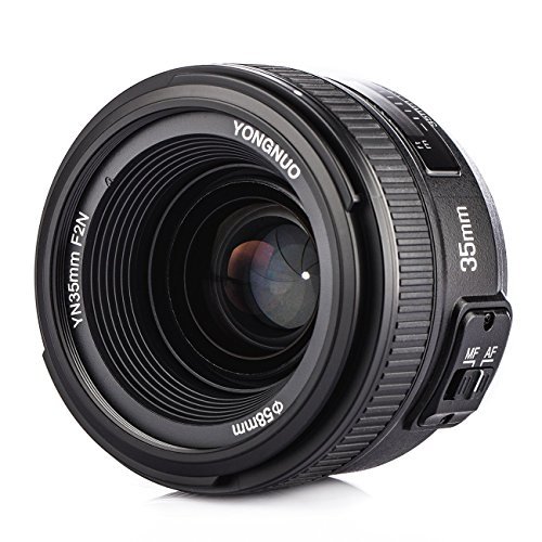 YONGNUO Nikon YN35mm F2N 単焦点レンズ ニコン Fマウント フルサイズ対応 広角 標準レンズD5系列、D4
