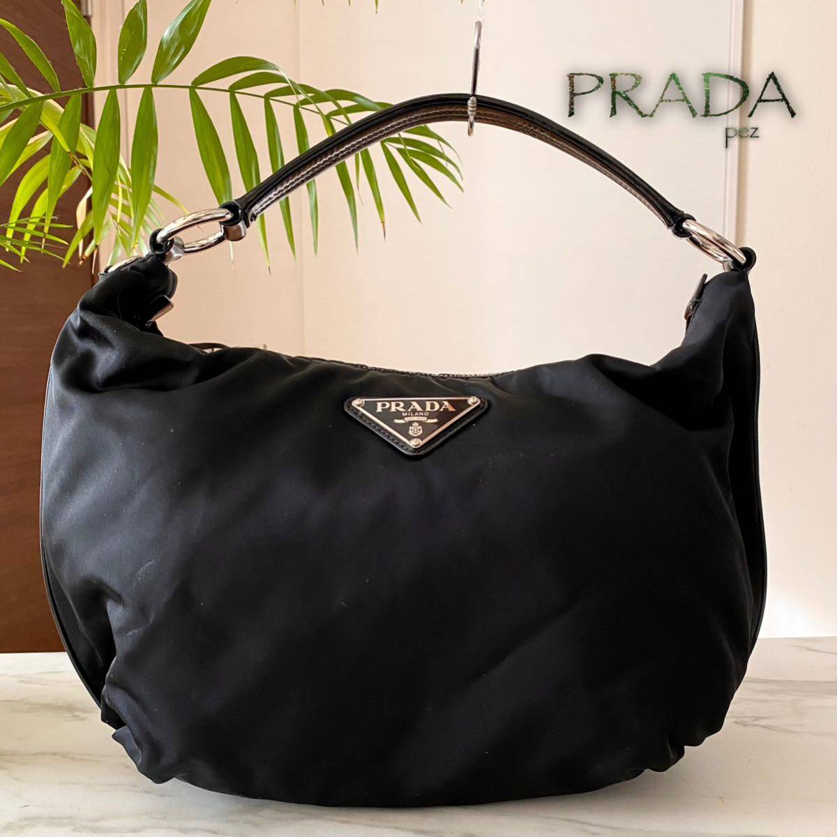 日本未発売】 prada ー品販売 プラダ 2WAY ショルダーバッグ 黒