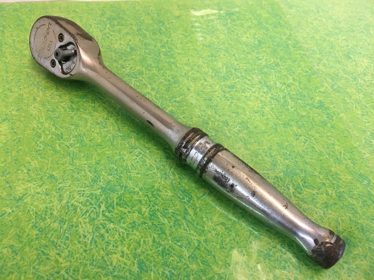 【中古品】Snap-on 3/8sqラチェットハンドル F830 / IT0CXBCBBH9B