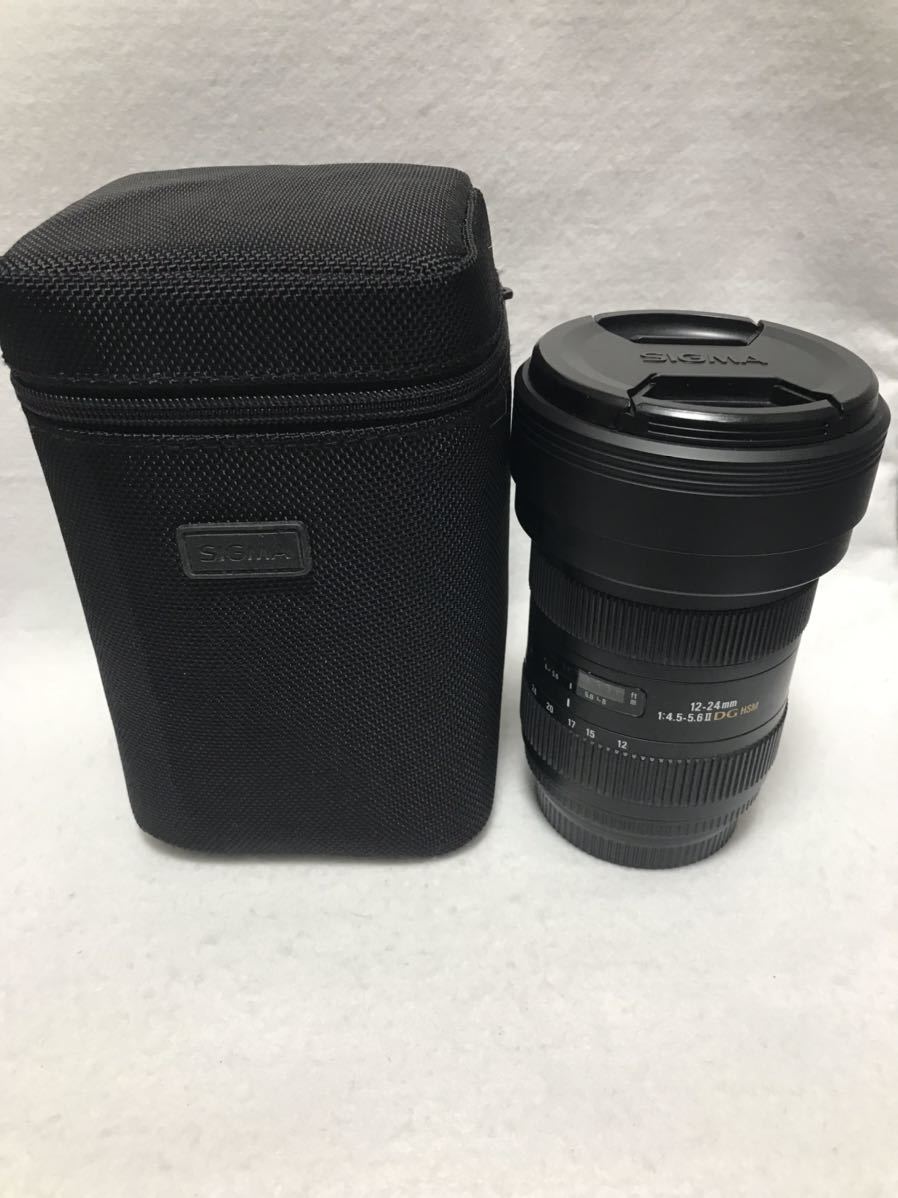 大切な 12 シグマ SIGMA 美品 24 キャノン Canon DG Ⅱ 4.5 キヤノン