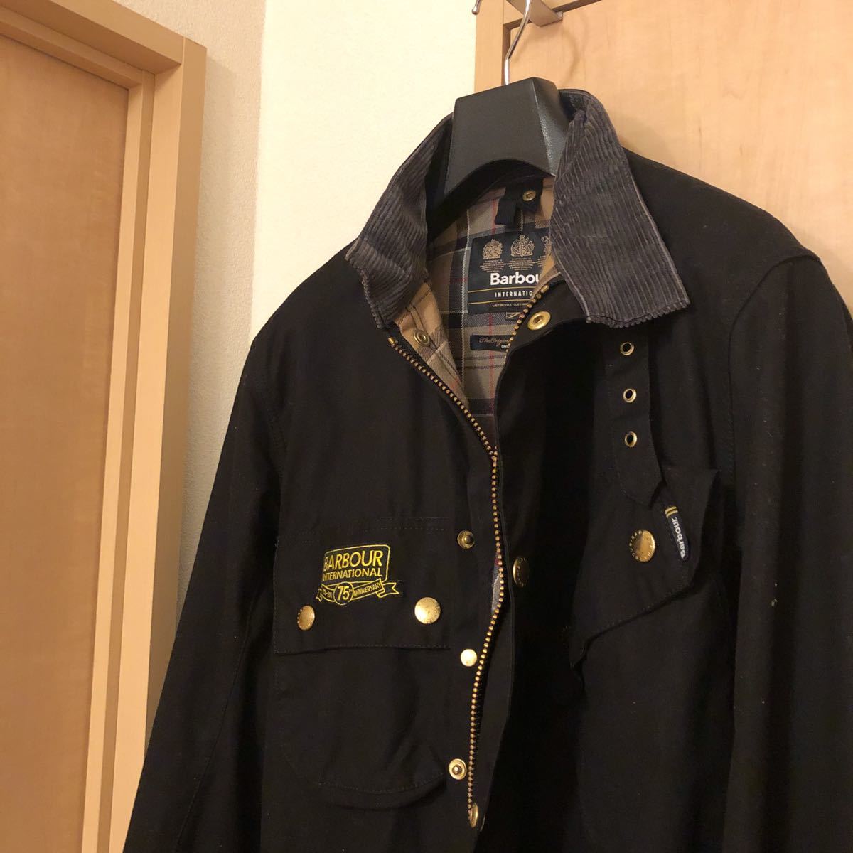 Barbour international Brass 75周年記念モデル-