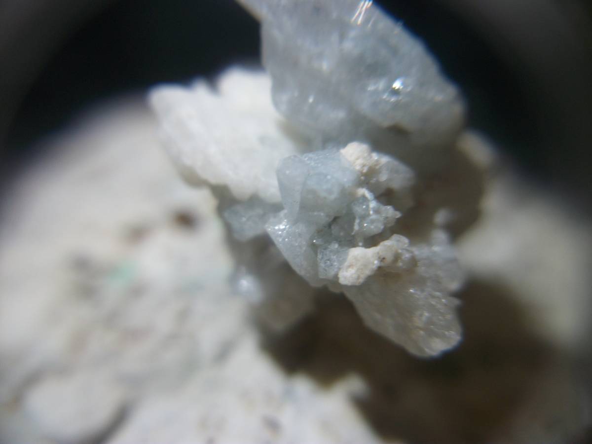 ブラジル　宝石質　ブルークォーツ　青水晶 クラスター　ブルートルマリン　レア　ハイグレード　定型外発送_画像7