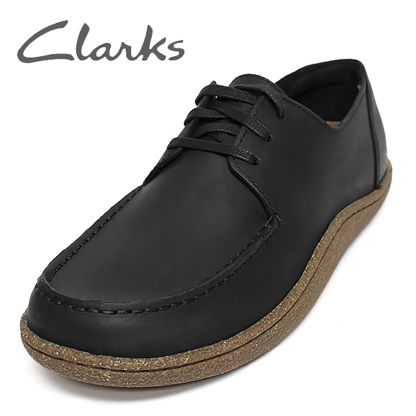 クラークス 靴 メンズ デッキシューズ カジュアルシューズ 7 M(約25cm) CLARKS Pilton Lace 新品