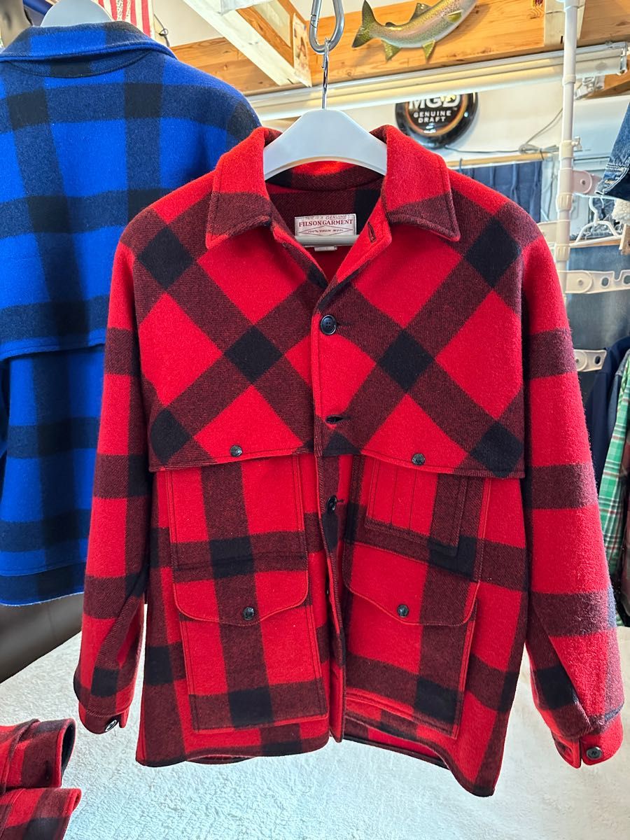 Filson ダブルマッキーノウール クルーザー ジャケット サイズ 44 赤
