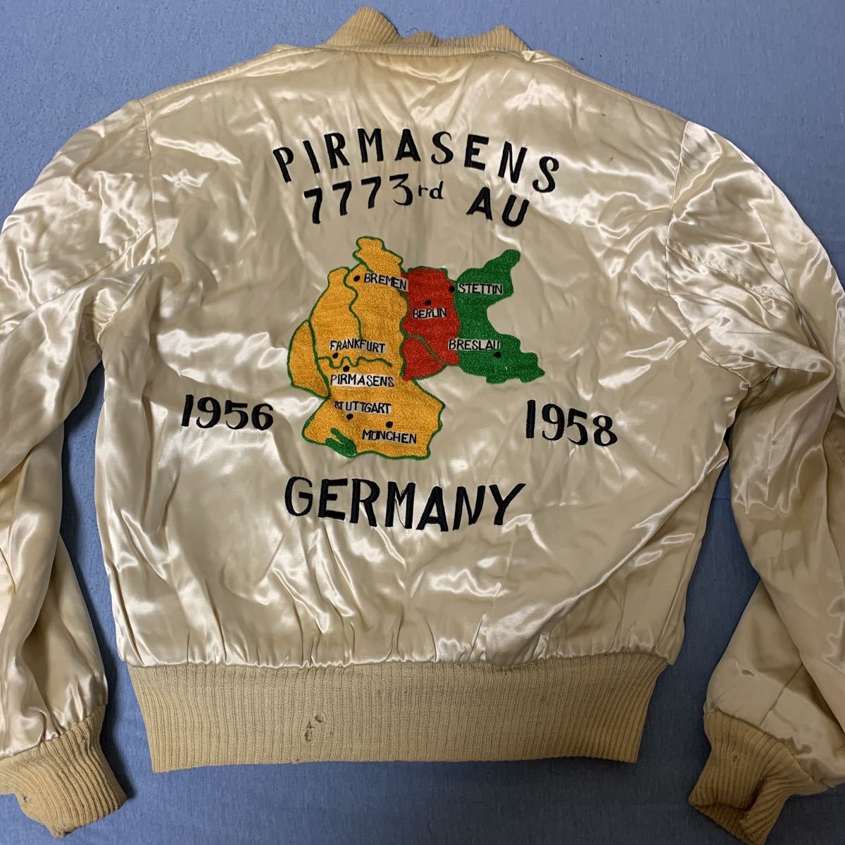80s germany souvenir jackets スカジャンミリタリー ファッション