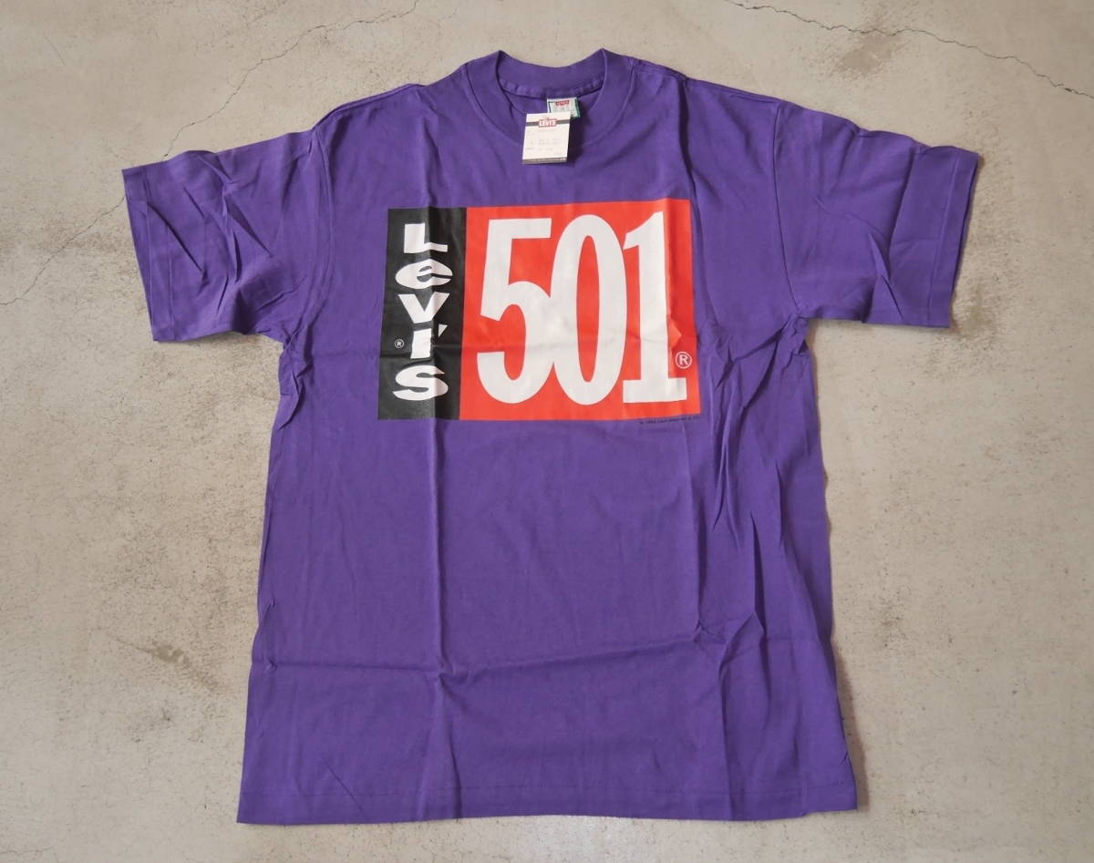 ヤフオク! - 1990年代リーバイス501未使用デッドストックTシャツ