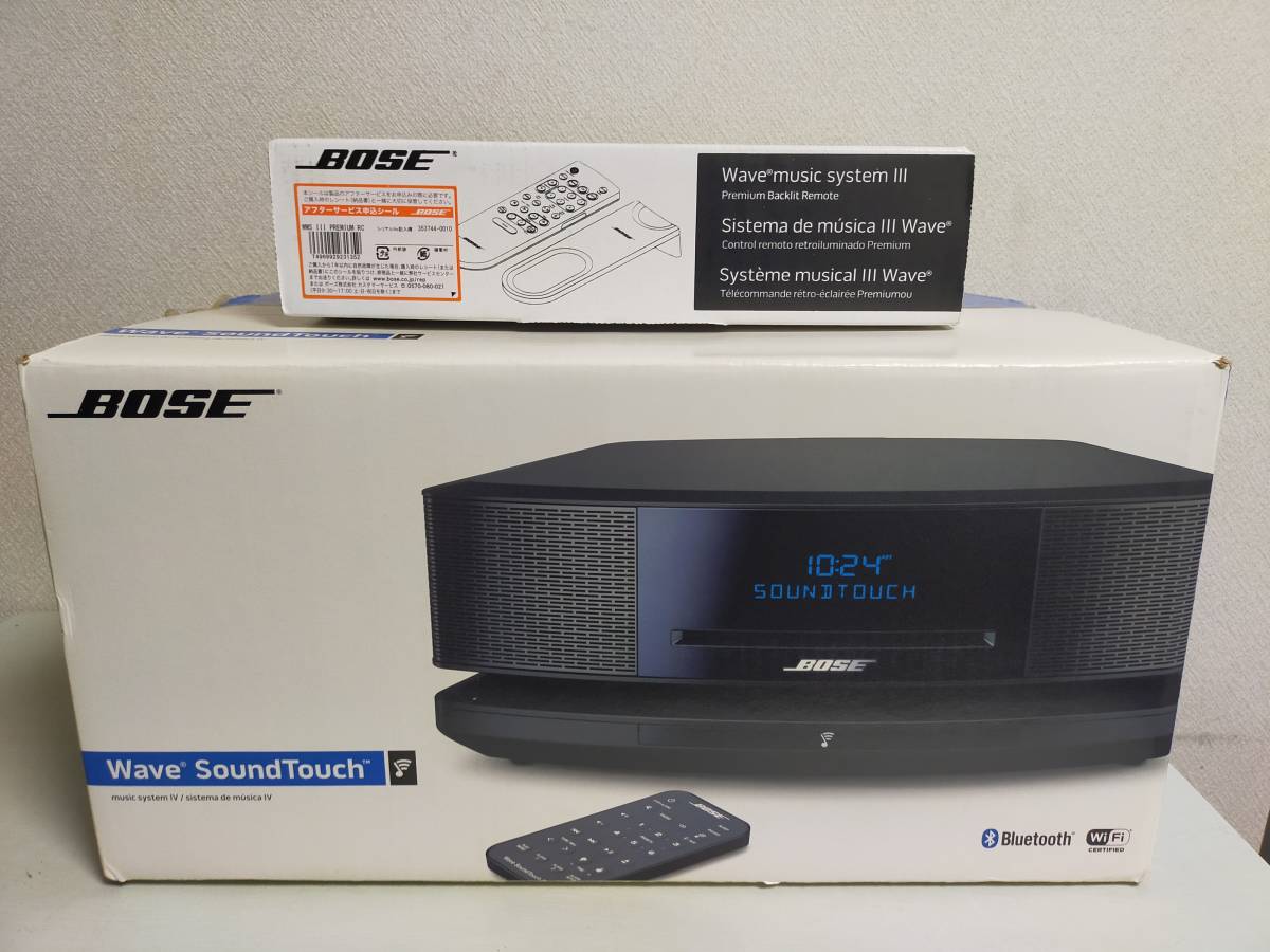 Bose Wave music system IV ブラック ジャンク-