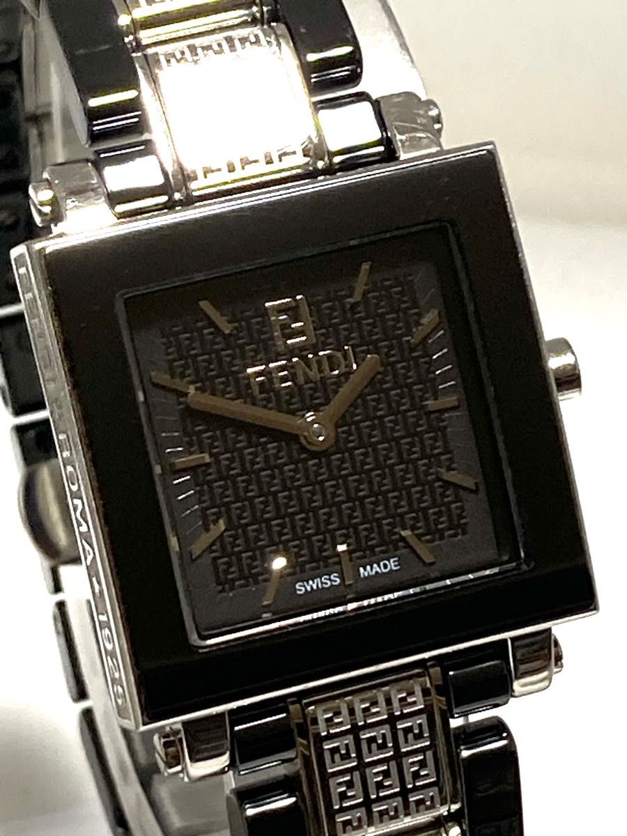 付属品有】レア FENDI フェンディ セラミック 電池新品 レディース腕時計-