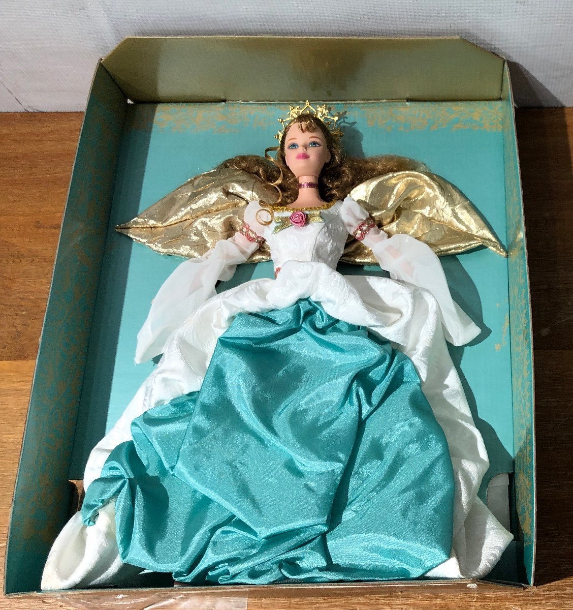 賜物 ⑤バービー人形 2001年Holiday angel barbie iauoe.edu.ng