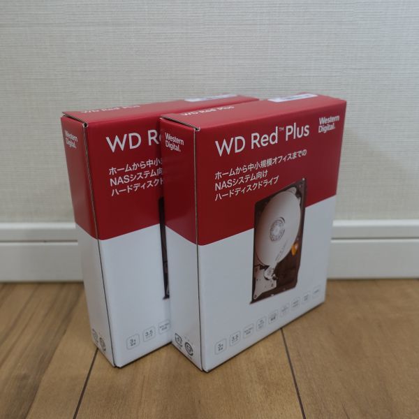 WD20EFZX 2TB Western Digital Red Plus 箱だけ 複数あり_画像5