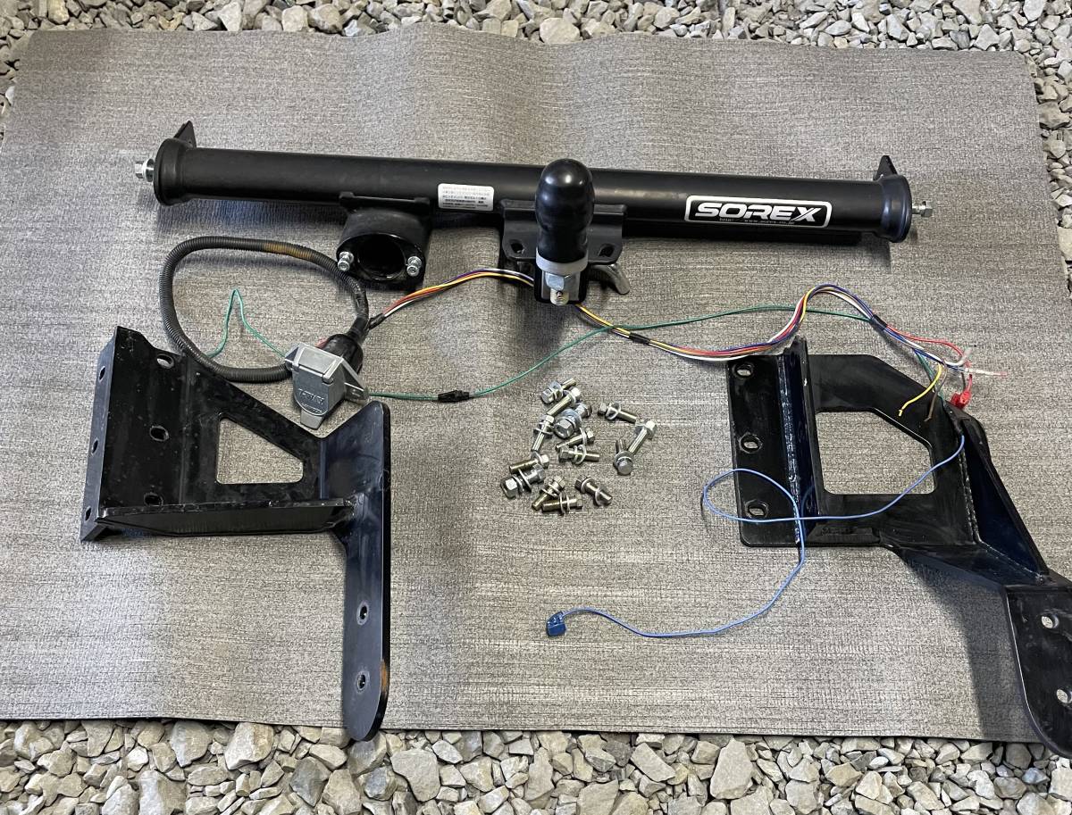 デリカD5 SOREX ソレックス ヒッチメンバー ステンレス|外装、エアロ