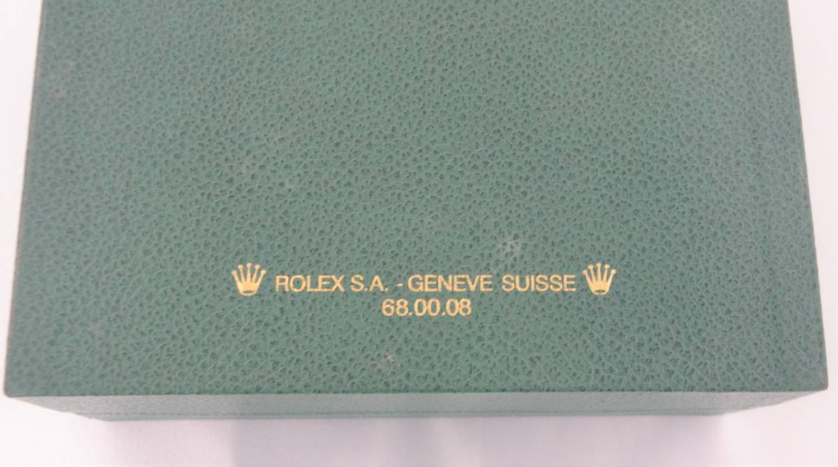 き ROLEX ロレックス 68.00.08 ROLEX S.A. GENEVE SUISSE グリーン BOX 