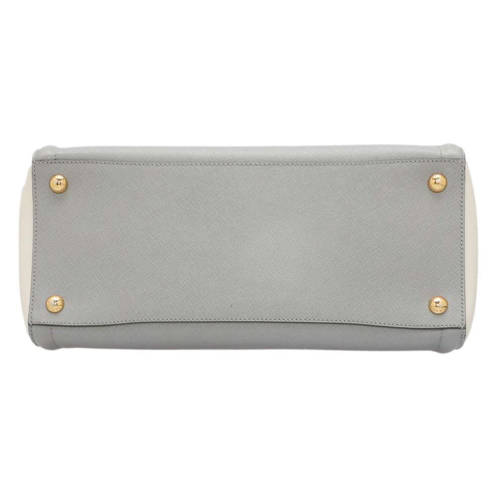プラダ ハンドバッグ サフィアーノ BN2438 PRADA バッグ 2wayショルダーバッグ バイカラー 【安心保証】_画像4