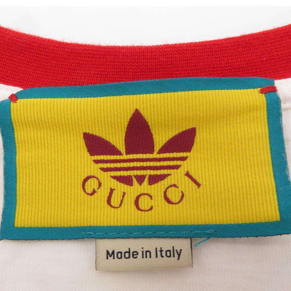 グッチ Tシャツ アディダスコラボ レディースサイズXS GUCCI 半袖