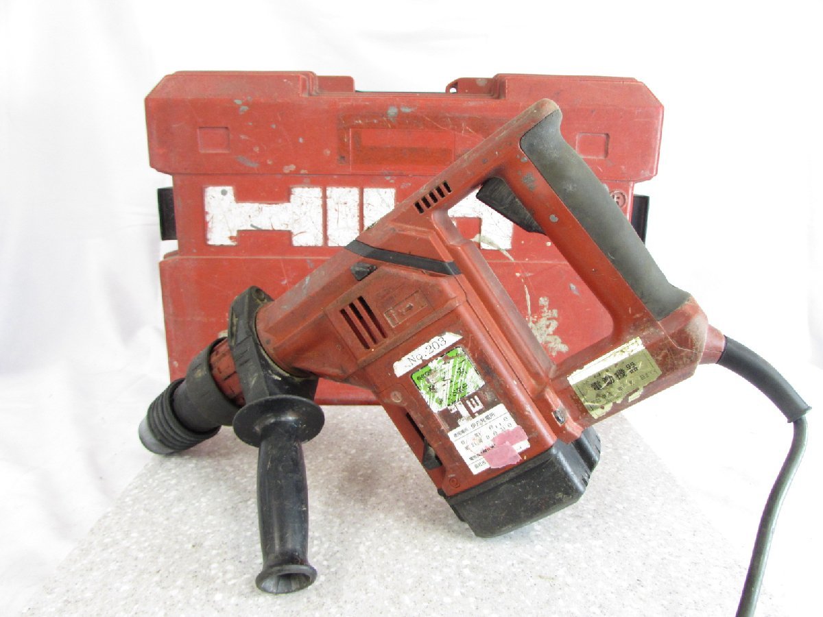 HILTI ヒルティ TE24 ロータリー ハンマードリル ケース付き② 中古