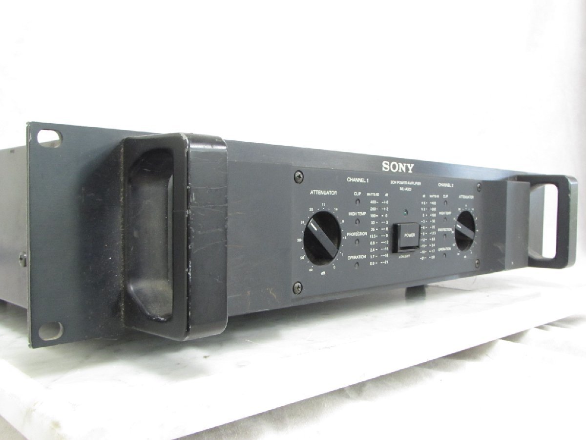 Yahoo!オークション - SONY ソニー パワーアンプ MU-A200 中古 Yahoo!オークション - SONY ソニー パワーアンプ MU-A200 中古