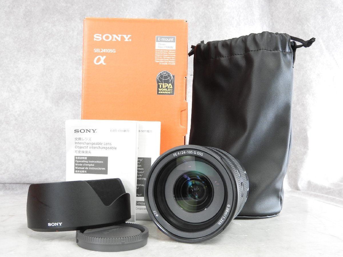 ☆ SONY ソニー SEL24105G FE 24-105mm F4 G OSS カメラレンズ 箱付き