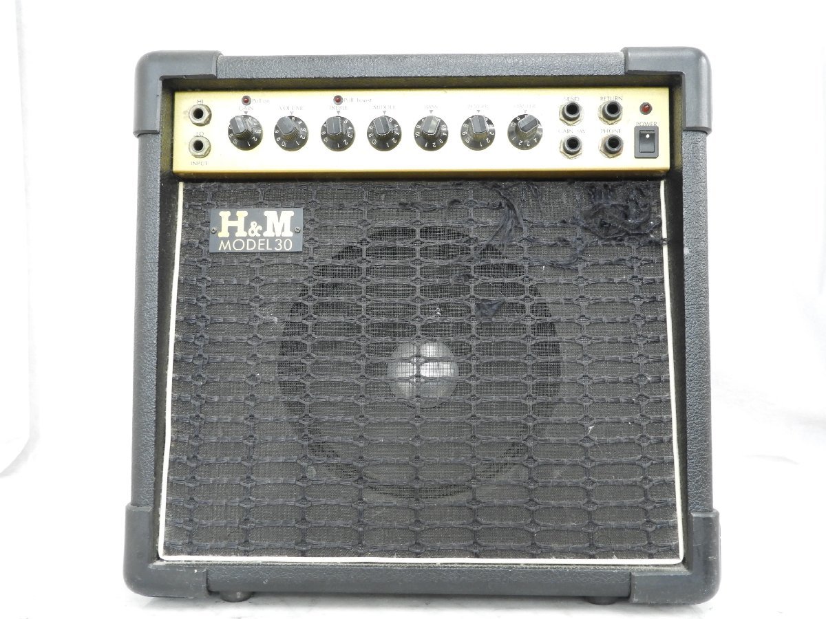 ヤフオク! - ☆ H&M MODEL30 真空管 ギターアンプ コンボア...