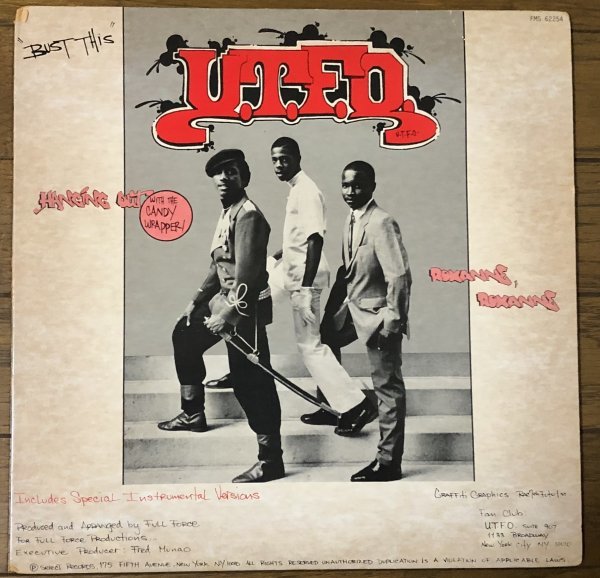 U.T.F.O. - Hanging Out / Roxanne, Roxanne US Original盤 12インチ 80's Old School Hip Hop_画像1