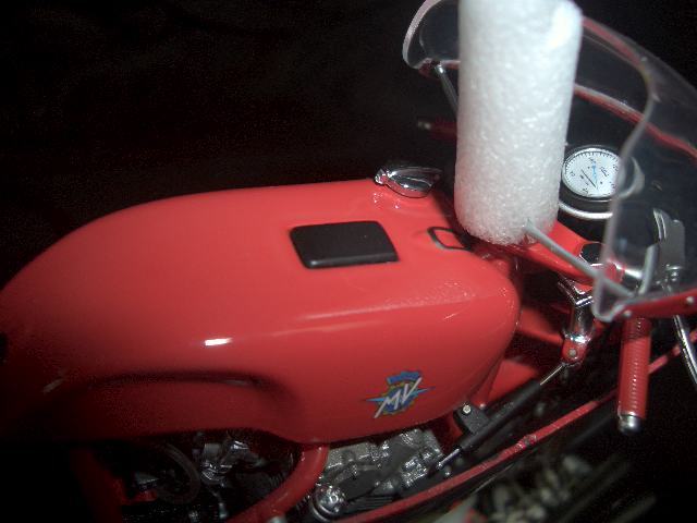 1/12 ミニチャンプス MV Agusta 500ccm G.Agostini GP1970 MVアグスタ　ジャコモ・アゴスチーニ _画像7