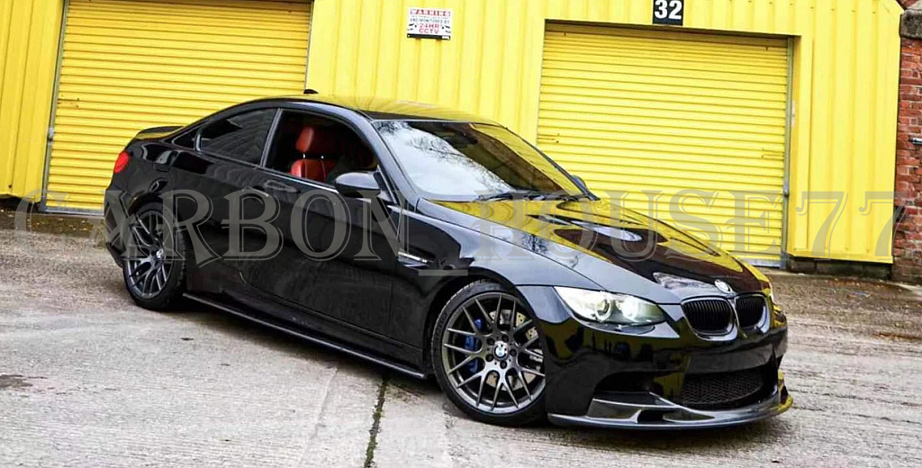 ★BMW E92 E93 E90 M3 カーボン フロント リップ スポイラー GTS-Vタイプ 2007-2014☆._画像5