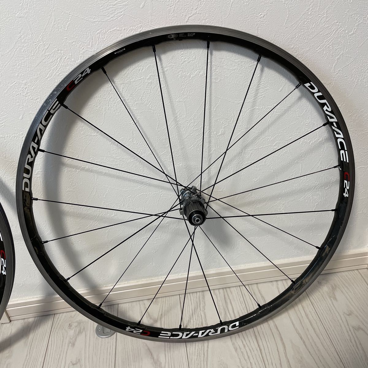 DURAACE WH-7900 C24 CL クリンチャー ホイールセット-