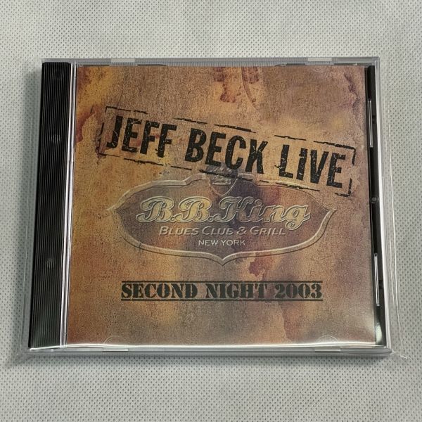 new!!! BD-856: JEFF BECK - BB KING BLUES CLUB: 2ND [ジェフ・ベック]_画像1