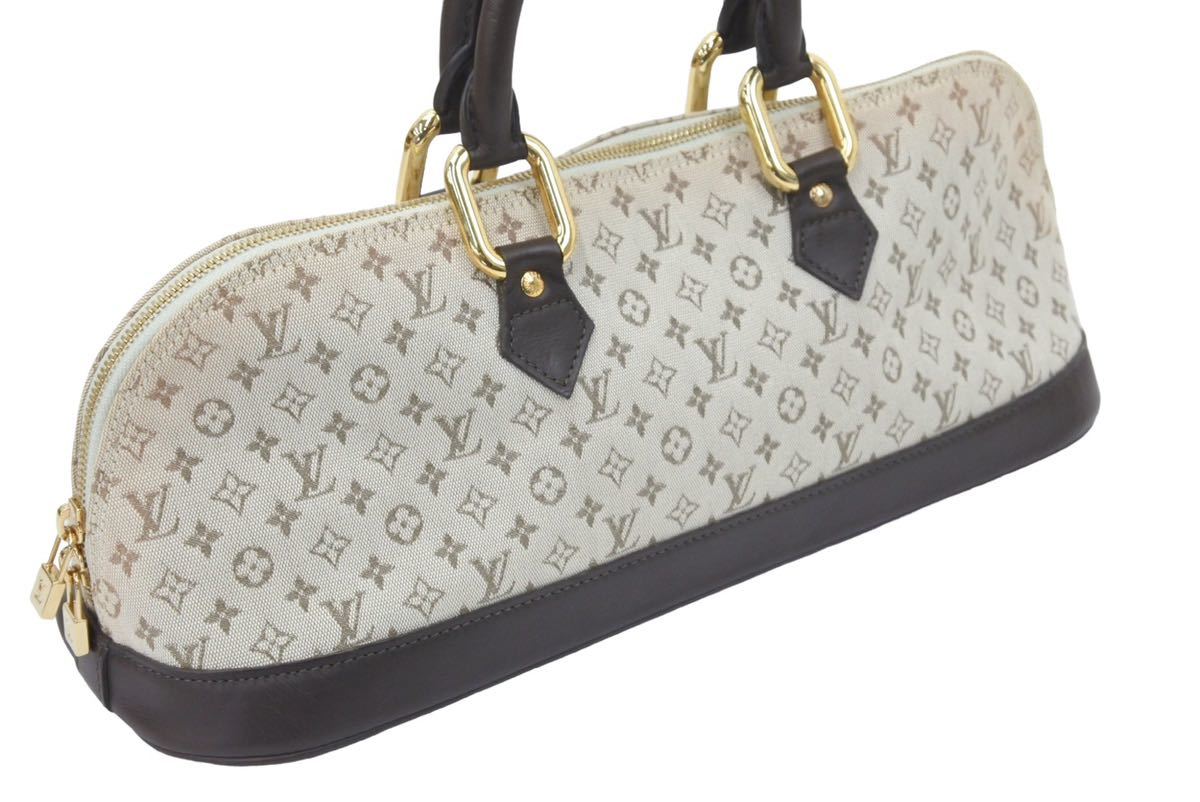 LOUIS VUITTON ルイヴィトン モノグラム ミニ アルマロン ブラウン