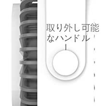 LaHuKo 卓上扇風機 USB充電式ファン サーキュレーター 静音／未使用