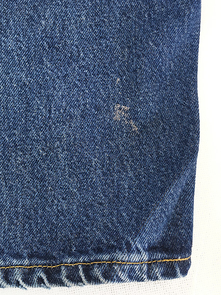 レディース 古着 90s USA製 Levi's 555 濃紺 デニム パンツ ジーンズ テーパード W31 L27.5 古着_画像7