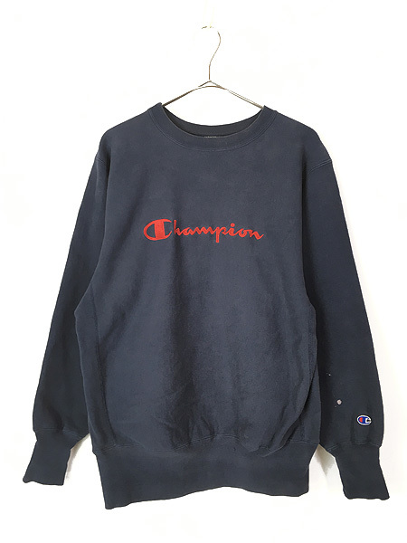 大人の上質 Champion USA製 90s 古着 Reverse 古着 L スウェット