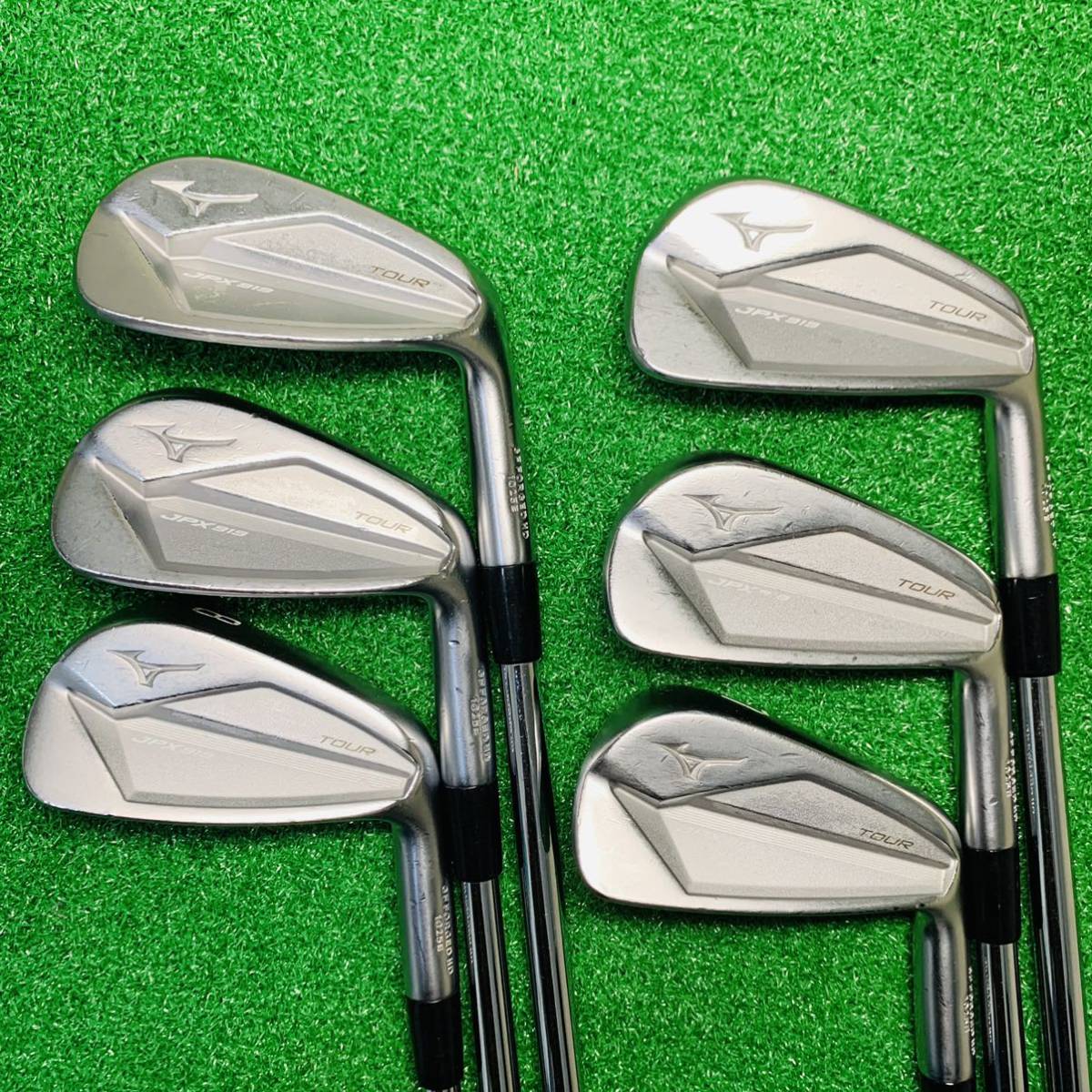 Y4431 MIZUNO ミズノ JPX 919 TOUR アイアン 右利き 6本セット Dynamic Gold ダイナミックゴールド120  S200 送料無料 匿名配送